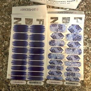 TWO complete Jamberry Nail sets